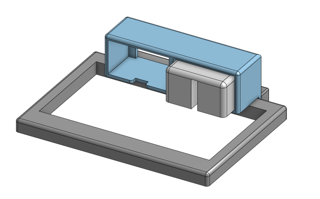 anahtar botu duvar binmek çift by youjin fox araçlar gadget'lar adaptör 3d print model - Mito3D