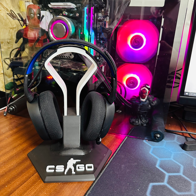 csgo casque supporter by smart3d gabriel gomes loisir diy musique jeu joueur installer téléphone 3d print model - Mito3D