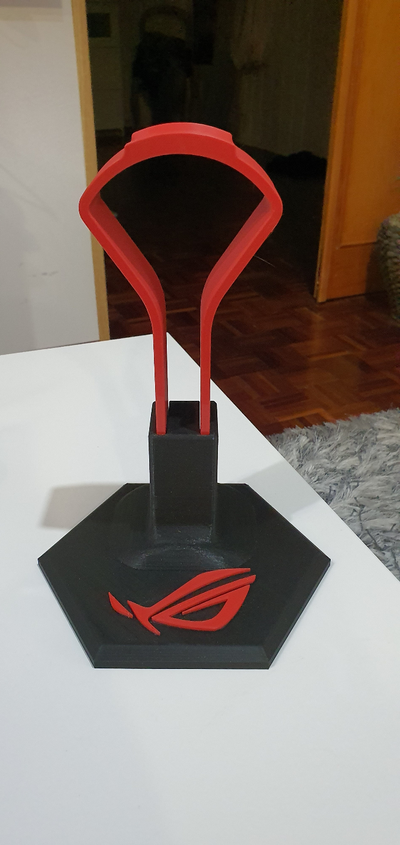 serseri kulaklık ayakta durmak by smart3d gabriel gomes hobi kendin yap müzik asus oyun kulaklıklar oyuncu kurmak telefon standı 3d print model - Mito3D