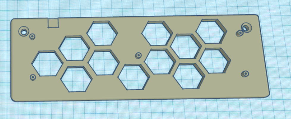 base teclado 40 by druguillo hobby & diy electronics 3d print model - Mito3D