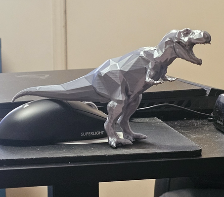 t rex by beamr39 arte sculture dinosauro trex 3d print model - Mito3D