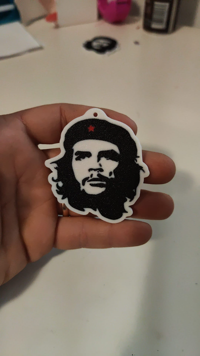 portachiavi che guevara by 3d co sanat işaretler logolar 3d print model - Mito3D