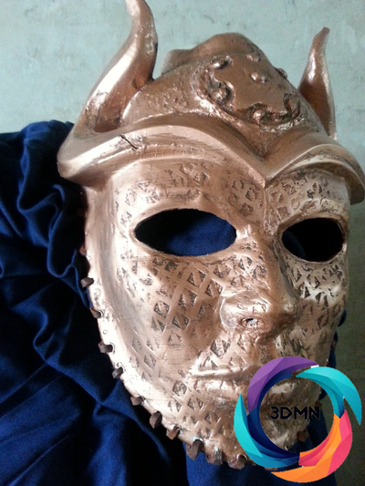 gioco of troni figli maschi arpia maschera remixato by 3dmn oggetti scena cosplay maschere caschi film libri serie viso freddo d'oro furfante 3d print model - Mito3D