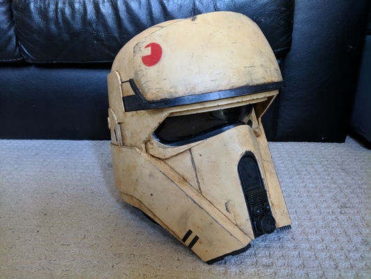 shore trooper helmet v2 sean fields by beerman props & cosplays masks helmets thingiverse shoretrooper seankfields seanfields 3d print model - Mito3D