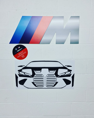 bmw m4 competencia silueta by loboskrim arte 2d 3d print model - Mito3D