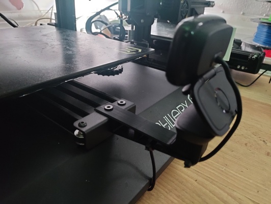 artillery sidewinder x1 webcam mount by beerman 3d printer accessories logitech artillerysidewinder x2 artilleryswx1 c615 3d print model - Mito3D