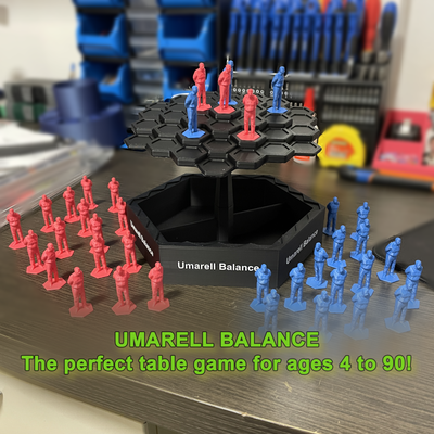 umarell équilibre jeu remixé by studio jouets jeux table famille parents vacances 3d print model - Mito3D