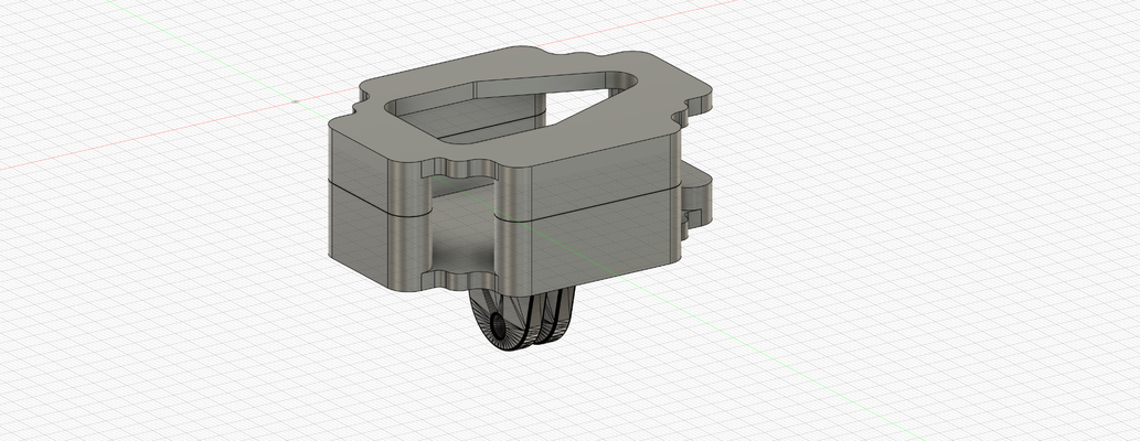 cas gaine perroquet séquoia by leonardo catani éducation ingénierie drone accessoires caméra 3d print model - Mito3D