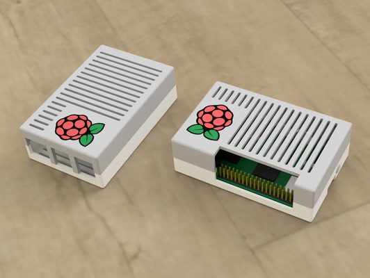 raspberry pi 5 case active cooler support remixed by kyle richards hobby & diy electronics pi5 3d print model - Mito3D