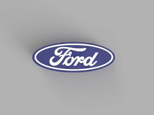 ford lamp by verdenellialex household decor car automotive 3d print model - Mito3D