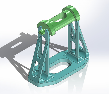 tabletop spool holder by denwagg 3d printer accessories print tools rack 3d print model - Mito3D