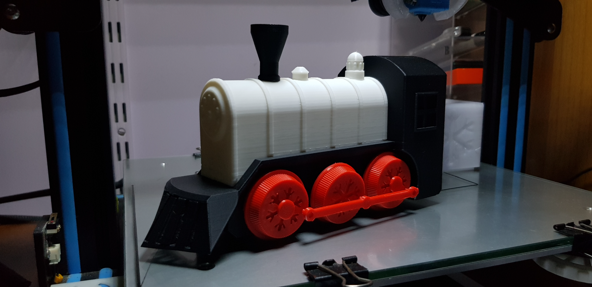 treno natalizio by salvatore indovina giocattoli giochi tavola 3D print model - Mito3D