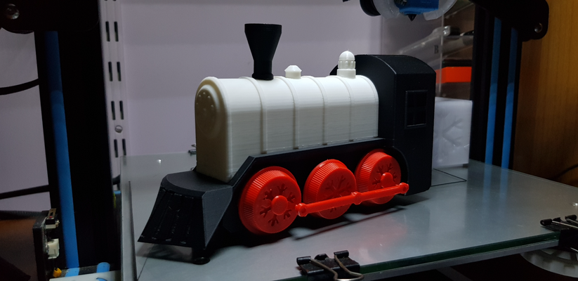 treno weihnachten by retter raten spielzeuge spiele tafel 3d print model - Mito3D