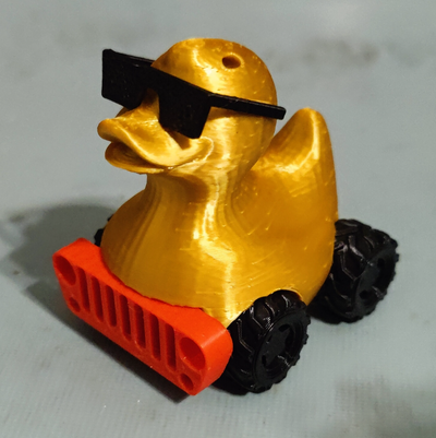 canardcanardjeep lunettes v2 remixé by jeeps cow boy art modèles jeep canard jeepduck 3d print model - Mito3D