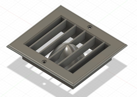 ventilazione griglia by marco231974 3d stampante parti 3d print model - Mito3D