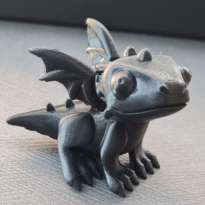 cute dragon remixed by ocular dynamic toys & games 3d print model - Mito3D