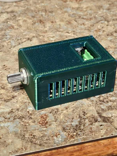 dc motor controller enclosure by jeff smith hobby & diy electronics speed electronicsbox electronicsenclosure electronicscase 3d print model - Mito3D