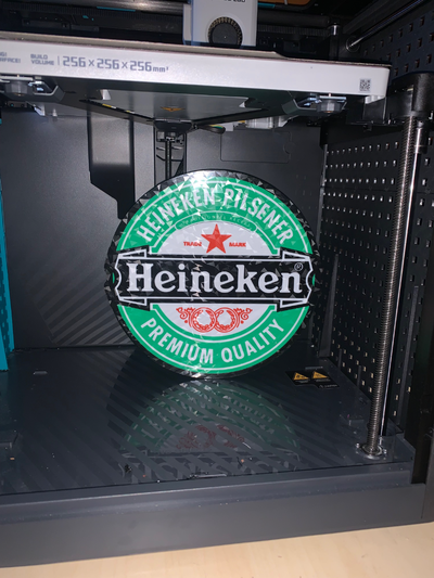 heineken led hafif kutu by gare sb sanat işaretler logolar 3d print model - Mito3D