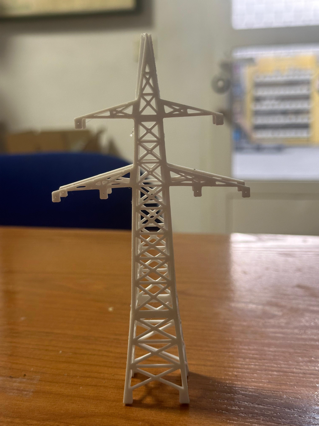 torre alta tension escala h0 by josérulo loisir diy 3D print model - Mito3D