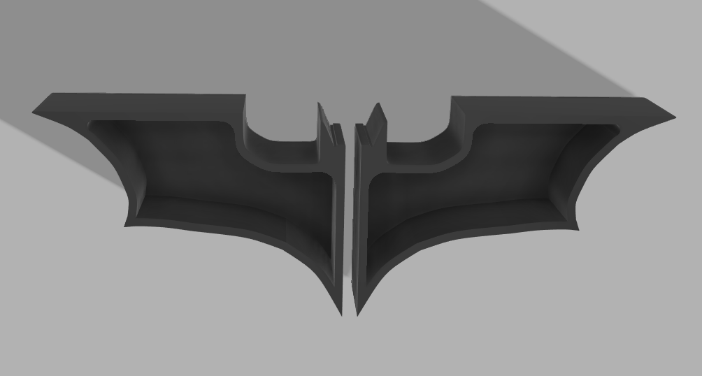 batman shelf by dengamleninja household decor 3D print model - Mito3D