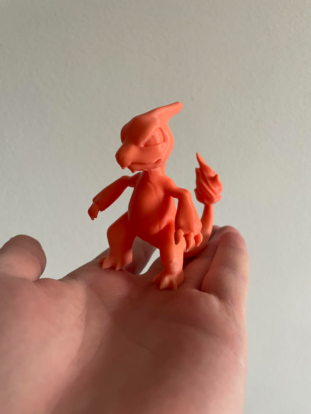 charmeleon pokémon by phyxoo miniatures créatures 3D print model - Mito3D