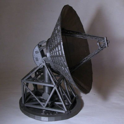 bwg tief platz bahnhof antenne by xchgre bildung physik astronomie dsn nasa 3d print model - Mito3D