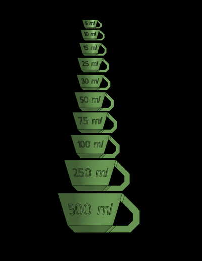 messen tassen einstellen by haufenstern haushalt haus modelle notwendig 3d print model - Mito3D