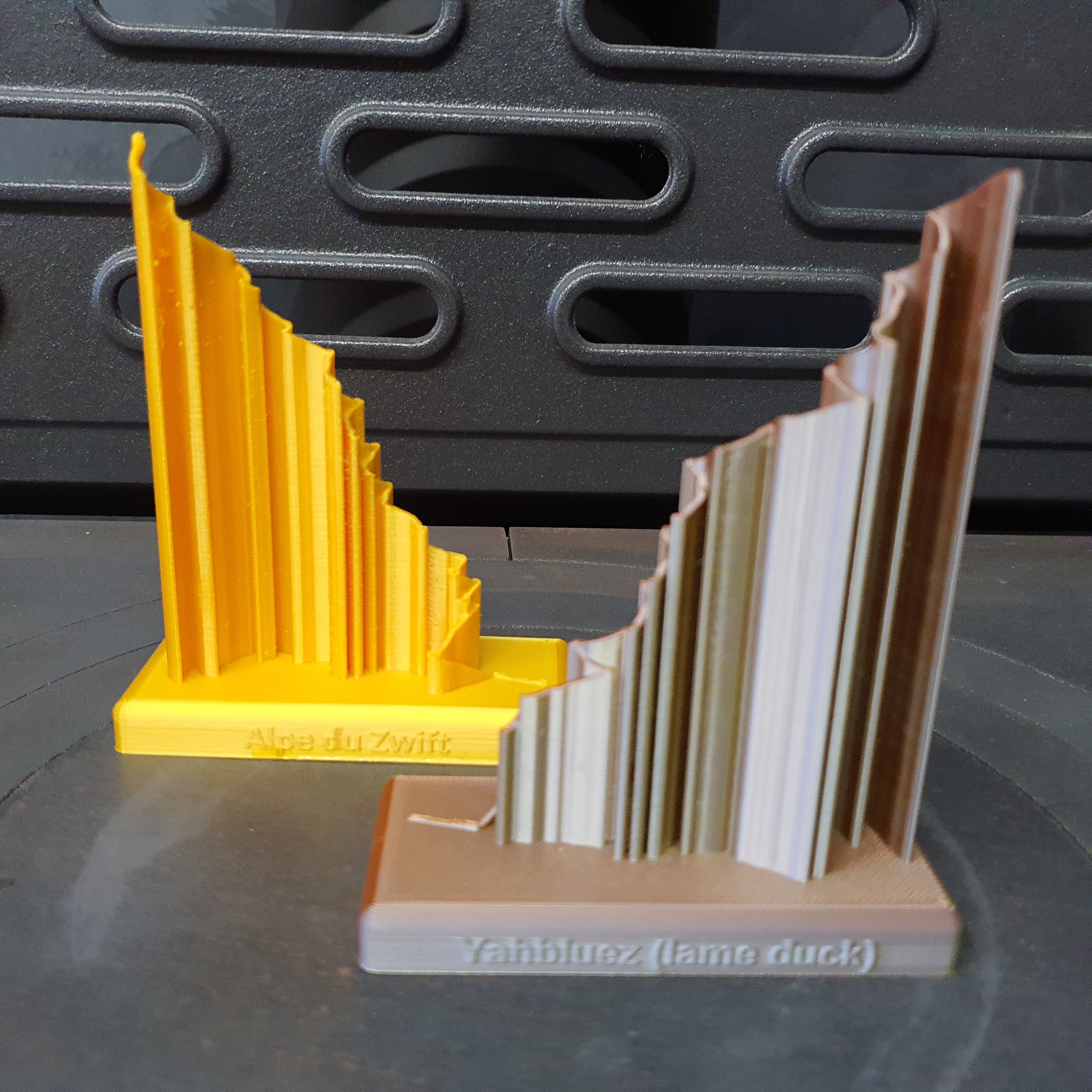 trofeo alpes abuchear du zwift by yahbluez arte esculturas bicicleta 3D print model - Mito3D