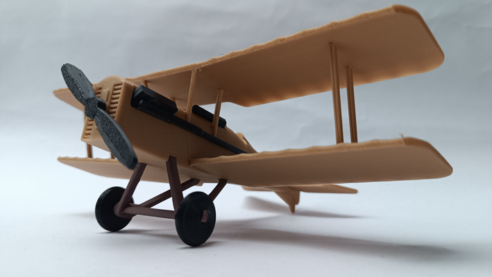 aereo se5a by ragnar 3d giocattoli giochi aeromobili warplane 3d print model - Mito3D