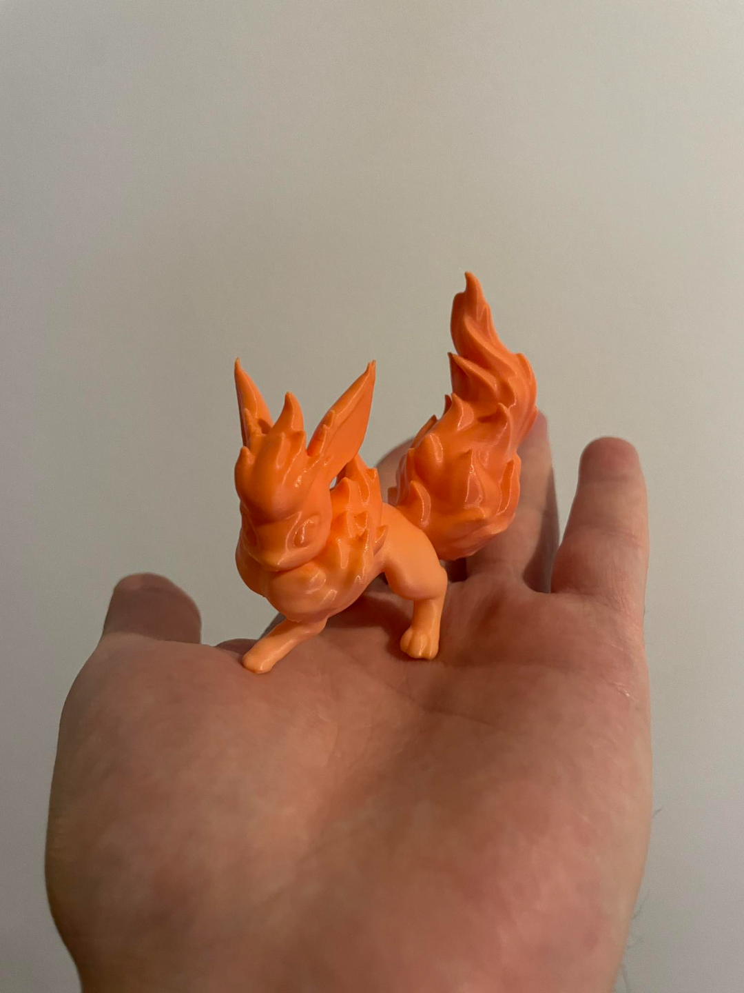 flareon pokemon by phyxoo miniaturas criaturas 3D print model - Mito3D