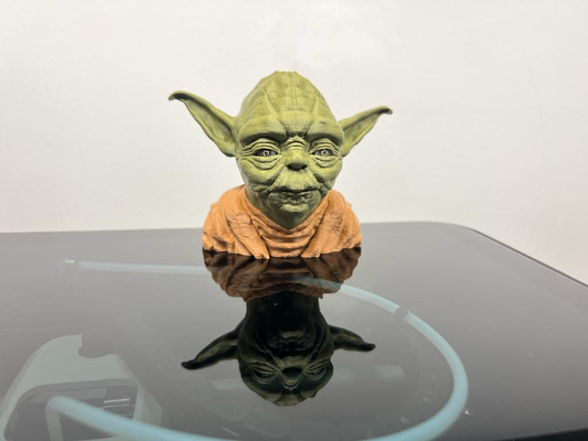 maestro yoda fallimento remixato by st3dlab arte sculture guerre stellari figura stella guerre jedi 3d print model - Mito3D