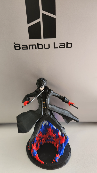 burlone persona 5 colore remixato by cattivo giocattoli giochi personaggi distruggere bros 3d print model - Mito3D