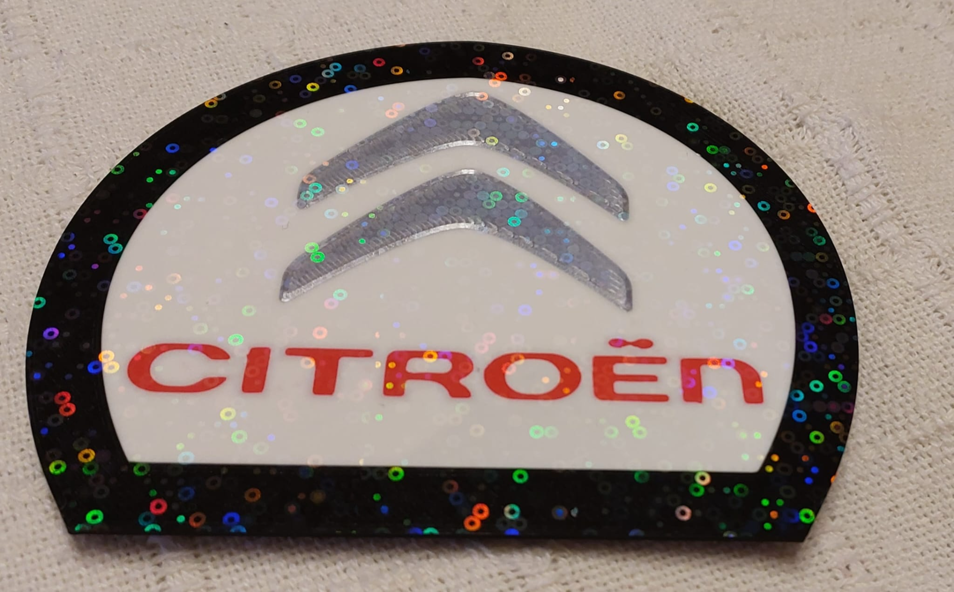 río ria logo citroen by bateria arte señales logos 3D print model - Mito3D