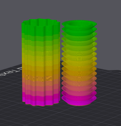 layer height tests visualizers by megafonmann 3d printer test models model calibration print 3d print model - Mito3D