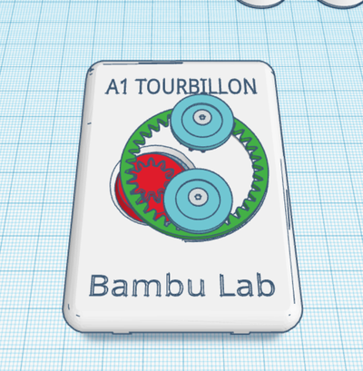 bambu lab a1 tourbillon - planetary by engineering projects 3d printer parts bambulab getrichordietryin broken noob4life watch mod cad tinkercad 3d print model - Mito3D