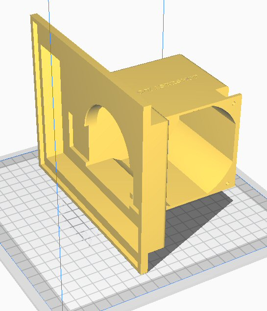 adattatore erfüllen luft k40 laser ventola 120mm tubo 100mm by atz78 hobby diy k40laser co2 tube tube100mm cutter ventilator adapter kunst konverter verkehr 3D print model - Mito3D