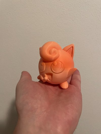 jigglypuff - pokemon by phyxoo miniatures creatures 3d print model - Mito3D