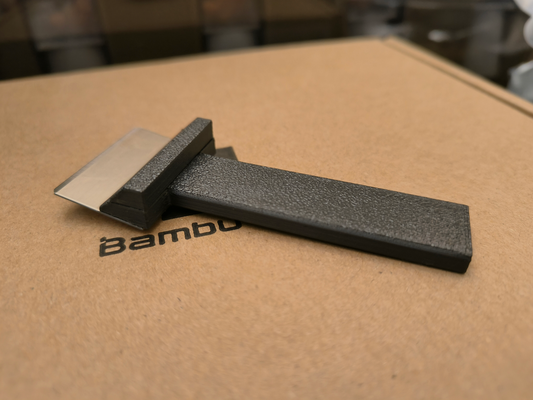 profile bambu scraper grip remixed by lockwick 3d printer accessories tool lowprofile fast clean 3d print model - Mito3D