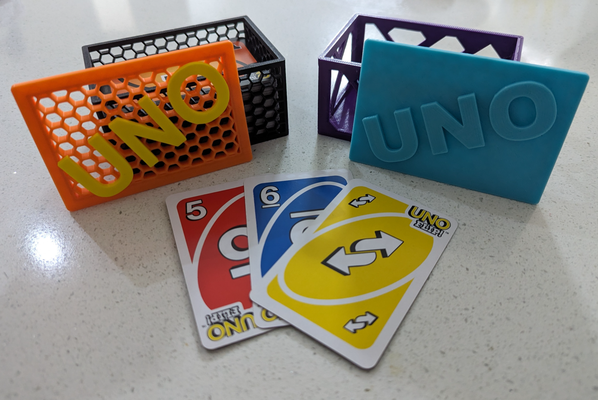 uno carte cas by ydesign ménage maison modèles cas gaine cartes 3d print model - Mito3D