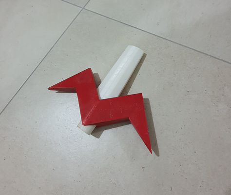 voltes v plegable espada by 3d accesorios cosplays réplica arma robot anime voltesv 3d print model - Mito3D