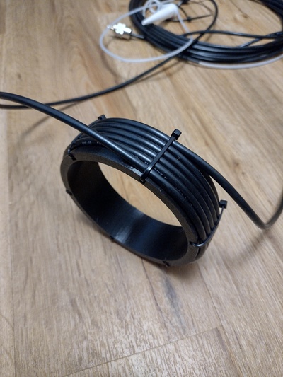 air coil wire antenna by cad-guy hobby & diy electronics hamradio cb hamradioantenna hamradiodipole hamradiocrashcourse 3d print model - Mito3D