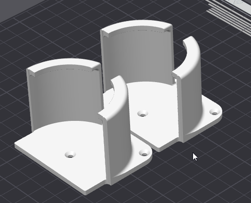 houzetek güç şerit kulp destek by jose lorca ev halkı ofis 3d print model - Mito3D