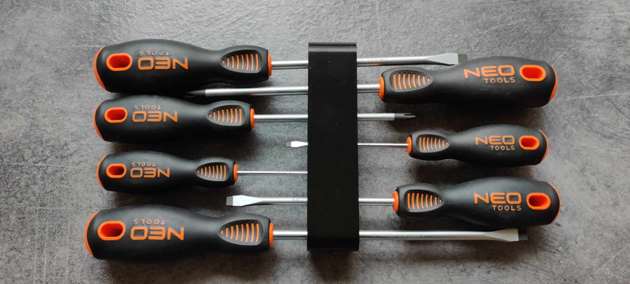 universal screwdriver holder by splawik93 hobby & diy organizer 3d print model - Mito3D