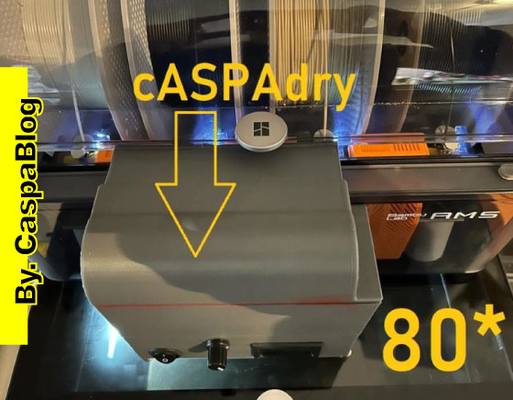 caspadria secador abrir fonte ambientes modesto by caspablog 3d impressora acessórios ams acessório seco caixa quente ar dc transformer 3d print model - Mito3D