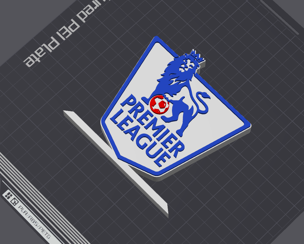 liga logotipo tabela ficar pé by 5kyrunn3r arte sinais logotipos inglaterra futebol manchester cidade unidos liverpool fc manu arsenal westham fulham aston villa tottenham chelsea nottingham floresta newcastle cristal palácio berentford bournemouth everton burnley luton cidade brighton sheffield vermelho demonios ams pronto 3D print model - Mito3D