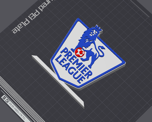 ligue logo table supporter by 5kyrunn3r art panneaux logos angleterre football manchester ville uni liverpool fc manu arsenal westham fulham aston villa tottenham chelsea nottingham forêt newcastle cristal palais berentford bournemouth everton burnley luton brighton sheffield rouge diables ams prêt 3d print model - Mito3D