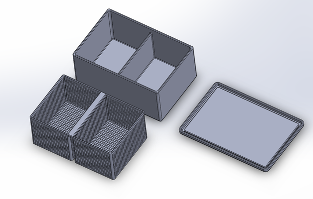 modèle nettoyage boîte by brad outils main 3d print model - Mito3D