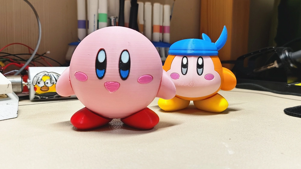 kirby by abonnieren kunst skulpturen 3D print model - Mito3D