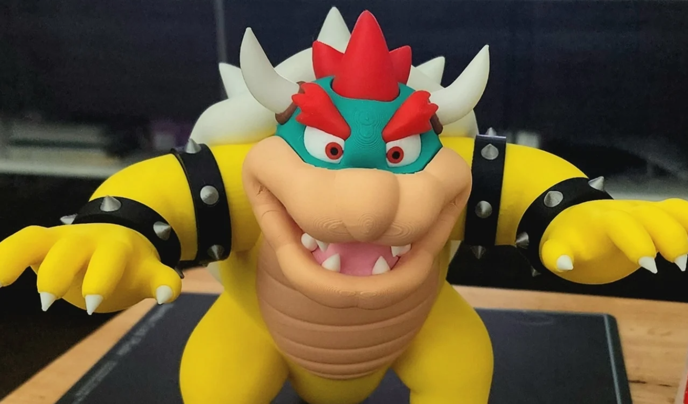 bowser super mario neu gemischt by abonnieren spielzeuge spiele zeichen pfirsich luigi kröte 3D print model - Mito3D