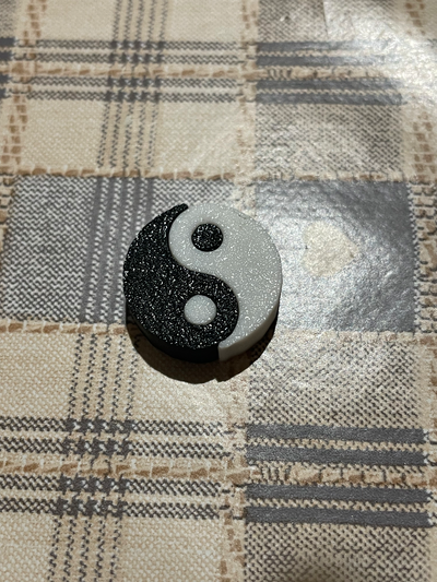 ying yang 1 by mohn sommer kunst skulpturen 3d print model - Mito3D